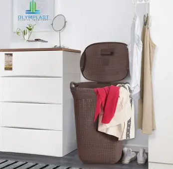 Keranjang Pakaian Plastik Laundry Basket